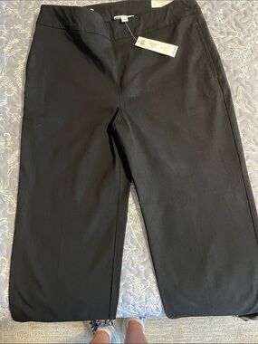 Chico's Black Wide-Leg Women's Pants